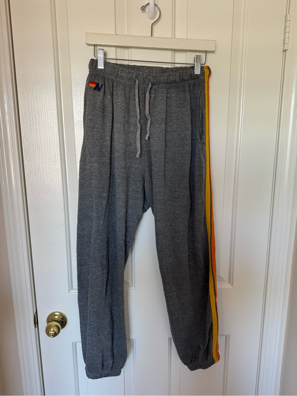 Aviator Nation Grey Sweatpants With Pockets Size S
